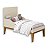 Quarto de Bebê Berço Mini Cama + Cômoda 6 Gavetas Areia Classic - Imagem 4