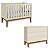 Quarto de Bebê Berço Mini Cama + Cômoda 6 Gavetas Areia Classic - Imagem 1