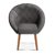 Poltrona Decorativa Belah Veludo - Imagem 5