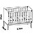 Quarto de Bebê Berço + Cômoda Sapateira + Guarda Roupa 3 Portas Branco Classic - Imagem 17