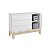 Quarto de Bebê Berço + Cômoda Sapateira + Guarda Roupa 3 Portas Branco Classic - Imagem 14