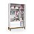 Quarto de Bebê Berço + Cômoda Sapateira + Guarda Roupa 3 Portas Branco Classic - Imagem 8