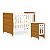 Quarto de Bebê Berço Evolution + Cômoda 6 Gavetas Classic Savana - Imagem 7