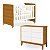 Quarto de Bebê Berço Evolution + Cômoda 6 Gavetas Classic Savana - Imagem 3