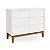Quarto de Bebê Berço Evolution + Cômoda 6 Gavetas Classic Branco - Imagem 8