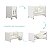 Quarto de Bebê Berço Evolution + Cômoda 6 Gavetas Classic Branco - Imagem 2