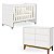 Quarto de Bebê Berço Evolution + Cômoda 6 Gavetas Classic Branco - Imagem 3