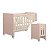Quarto de Bebê Berço Evolution + Cômoda 6 Gavetas Classic Rosa - Imagem 6