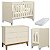 Quarto de Bebê Berço Evolution + Cômoda 6 Gavetas Classic Areia - Imagem 4