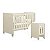 Quarto de Bebê Berço Evolution + Cômoda 6 Gavetas Classic Areia - Imagem 6