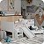 Mini Cama Infantil Montessoriana com Baú Bella Branca + Colchão - Imagem 6