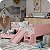 Mini Cama Infantil Montessoriana com Baú Bella Rosa + Colchão - Imagem 2