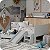 Mini Cama Infantil Montessoriana com Baú Bella Cinza + Colchão - Imagem 2