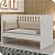 Berço Americano Mini Cama Giovana Branco - Imagem 4
