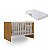 Berço Americano Mini Cama Giovana Branco/Nature - Imagem 6