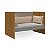 Berço Americano Mini Cama Giovana Cinza/Nature - Imagem 6