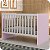 Berço Americano Mini Cama Giovana Rosa - Imagem 3