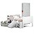 Mini Cama Infantil Montessoriana Sonho Kid's Branca - Imagem 3