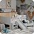 Mini Cama Infantil Montessoriana Sonho Kid's Cinza - Imagem 2