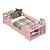 Mini Cama Infantil Montessoriana Aconchego com Nicho Rosa - Imagem 1