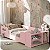 Mini Cama Infantil Montessoriana Aconchego com Nicho Rosa - Imagem 4