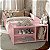 Mini Cama Infantil Montessoriana Aconchego com Nicho Rosa - Imagem 2