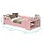 Mini Cama Infantil Montessoriana Aconchego com Nicho Rosa - Imagem 7
