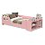Mini Cama Infantil Montessoriana Aconchego com Nicho Rosa - Imagem 6