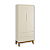 Quarto de Bebê Berço Evolution + Guarda Roupa 2 Portas Classic Areia - Imagem 4