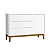 Quarto de Bebê Berço Evolution + Cômoda 1 Porta 3 Gavetas Classic Branco - Imagem 10