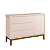 Quarto de Bebê Berço Evolution + Cômoda 1 Porta 3 Gavetas Classic Rosa - Imagem 10