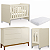 Quarto de Bebê Berço Evolution + Cômoda 1 Porta 3 Gavetas Classic Areia - Imagem 3