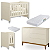 Quarto de Bebê Berço Evolution + Cômoda 1 Porta 3 Gavetas Classic Areia - Imagem 4