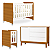 Quarto de Bebê Berço Evolution + Cômoda 1 Porta 3 Gavetas Classic Savana - Imagem 2
