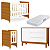 Quarto de Bebê Berço Evolution + Cômoda 1 Porta 3 Gavetas Classic Savana - Imagem 3