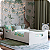 Mini Cama Infantil Montessoriana Encanto com Proteção Lateral Branca - Imagem 3