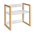 Mesa Infantil Zoe Branco Fosco / Madeira Natural - Imagem 1