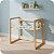 Mesa Infantil Zoe Areia Fosco / Madeira Natural - Imagem 2