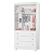 Guarda Roupa Infantil New Katatau 2 Portas 3 Gavetas Branco Fosco - Imagem 3