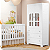 Guarda Roupa Infantil New Katatau 2 Portas 3 Gavetas Branco Fosco - Imagem 2