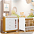 Cômoda Infantil 1 Porta e 4 Gavetas New Katatau Branco Fosco/Savana - Imagem 2