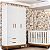 Guarda Roupa Infantil Flip 3 Portas e 2 Gavetas Branco Fosco - Imagem 2