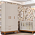 Guarda Roupa Infantil Flip 3 Portas e 2 Gavetas Areia Fosco - Imagem 2