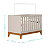 Quarto de Bebê Berço + Cômoda + Guarda Roupas Areia Fosco Flip - Imagem 9