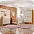 Quarto de Bebê Berço + Cômoda + Guarda Roupas Areia Fosco/Savana Flip - Imagem 2