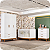 Quarto de Bebê Berço + Cômoda + Guarda Roupas Branco Fosco Flip - Imagem 2