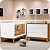Quarto de Bebê Berço Flip + Cômoda Infantil 6 Gavetas Branco Fosco/Savana Classic - Imagem 2