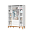 Guarda Roupa Infantil Boom 4 Portas 3 Gavetas Branco Fosco - Imagem 3