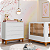 Cômoda Infantil Boom 4 Gavetas Branco Fosco/Savana - Imagem 2