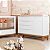 Cômoda Infantil Boom 1 Porta 4 Gavetas Branco Fosco - Imagem 2